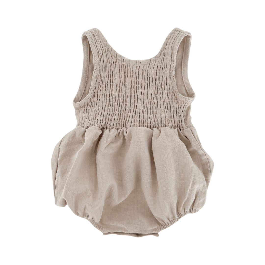 Seashell Romper - Beige