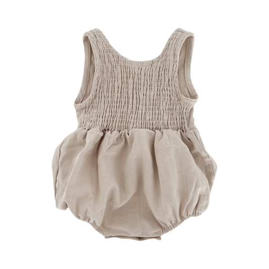 Seashell Romper - Beige