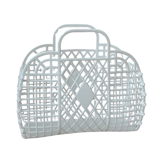 Jelly Basket ~ White