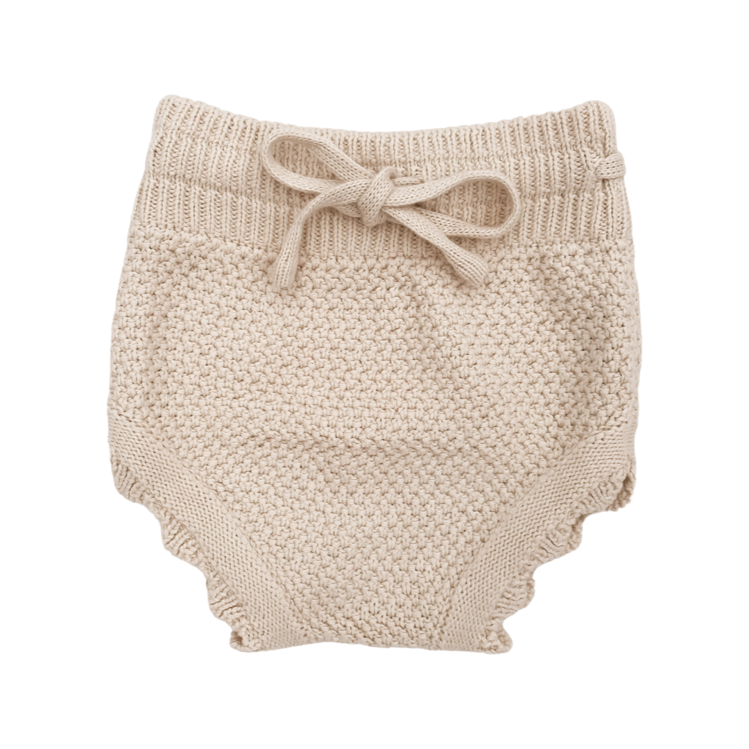 Meadow Knit Bloomers - Oatmeal