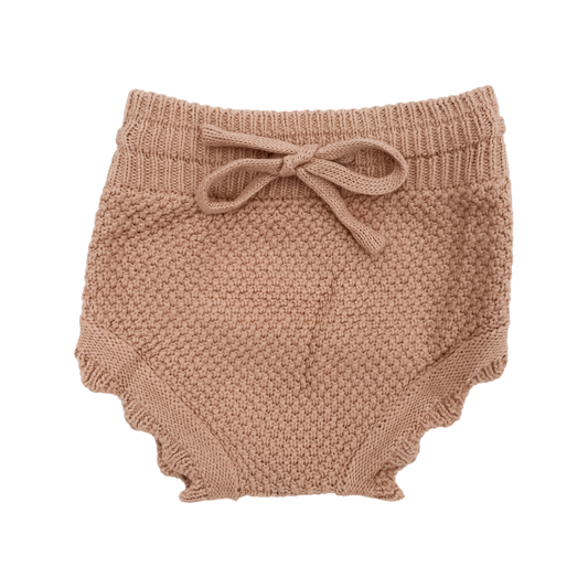 Meadow Knit Bloomers - Rosebud